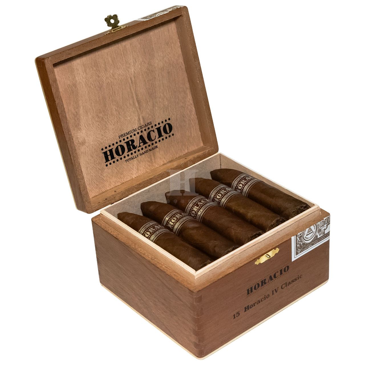 Horacio 4 Classic series box open angle