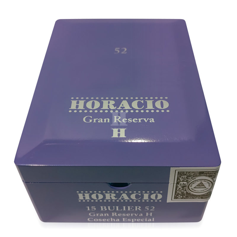 Horacio Bulier Gran Reserva H 52 box close