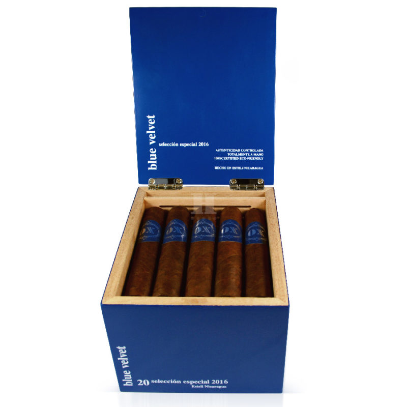 OX Blue Velvet box cigars